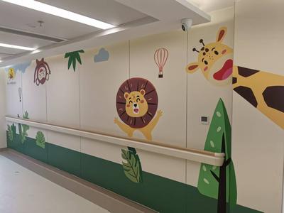 昆山社区医院儿保科墙绘