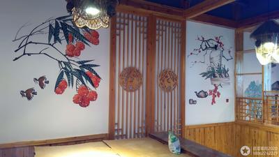 平湖火锅店彩绘